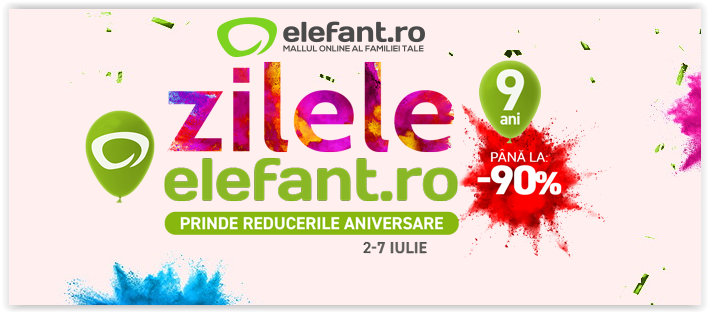 Reduceri 50% la elefant.ro in 2019