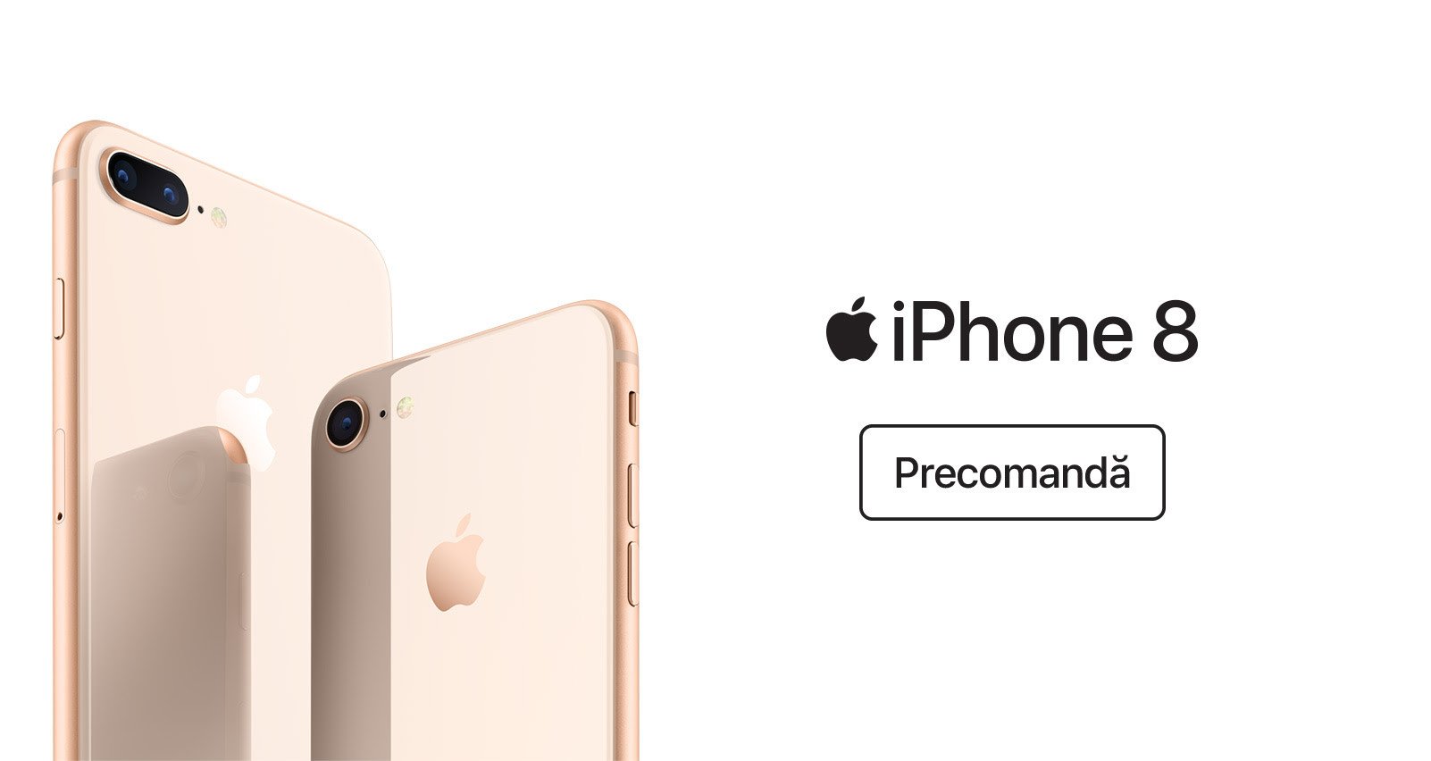 iPhone 8 si iPhone 8 plus precomanda eMAG