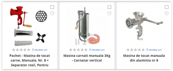Masina de tocat manuala